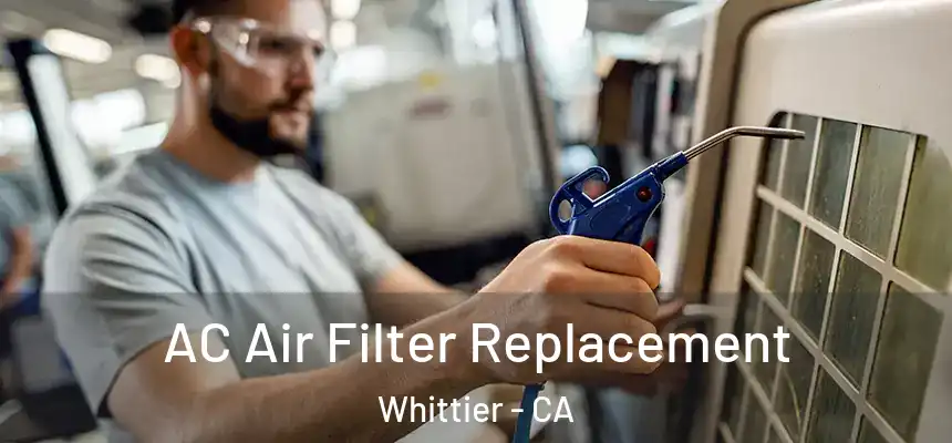 AC Air Filter Replacement Whittier - CA