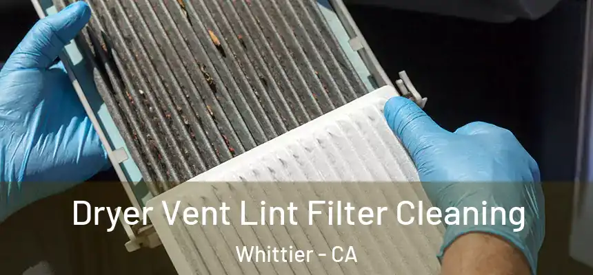Dryer Vent Lint Filter Cleaning Whittier - CA