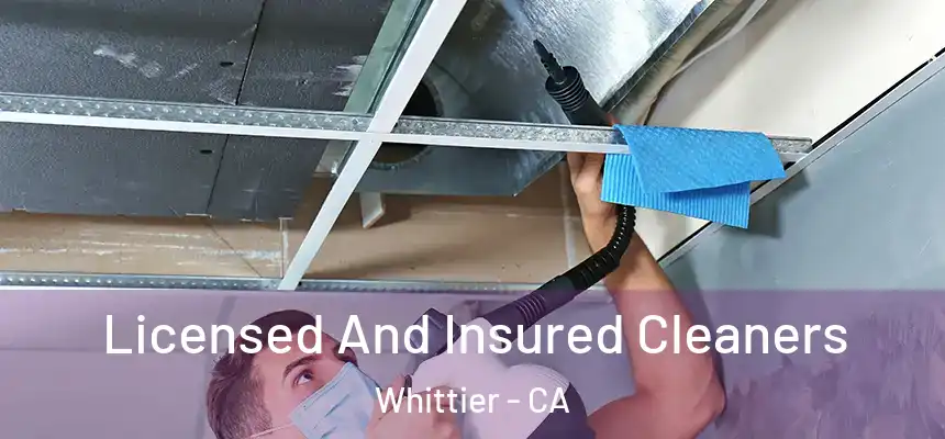 Licensed And Insured Cleaners Whittier - CA